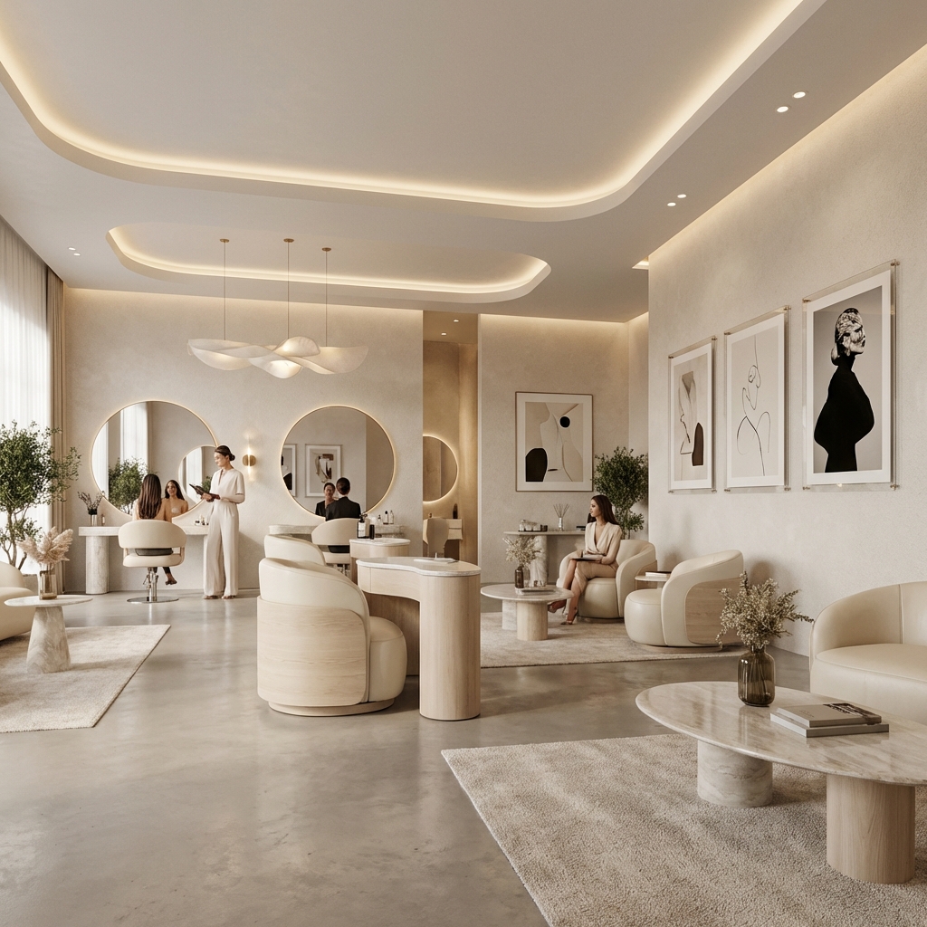 Wnętrze salonu Arteste